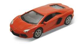 Lamborghini  - Aventador orange - 1:64 - Welly - 52321o - welly52321o | The Diecast Company