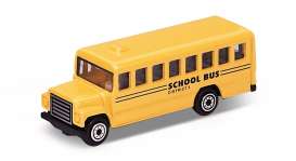 School bus  - yellow - 1:64 - Welly - 52033 - welly52033 | The Diecast Company