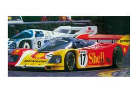 Porsche  - 1987 red/yellow/white - 1:18 - Minichamps - 155876517 - mc155876517 | The Diecast Company