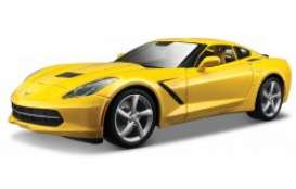 Chevrolet  - Corvette Stingray 2014 yellow - 1:18 - Maisto - 31182y - mai31182y | The Diecast Company