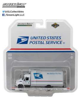 International  - Durastar Box Van USPS 2013  - 1:64 - GreenLight - 33090B - gl33090B | The Diecast Company