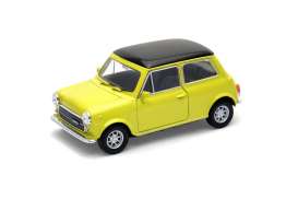 Mini  - yellow/black - 1:34 - Welly - 43609Wy - welly43609Wy | The Diecast Company