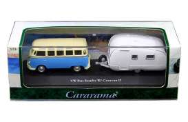 Volkswagen  - blue/white - 1:72 - Cararama - 12812 - cara12812 | The Diecast Company