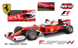 Ferrari  - F1 #5 Vettel Ray Ban 2016 red - 1:32 - Bburago - 46802VRB - bura46802VRB | The Diecast Company