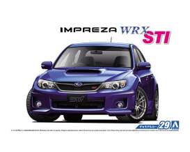 Subaru  - Impreza WRX Sti 2010  - 1:24 - Aoshima - 05834 - abk05834 | The Diecast Company