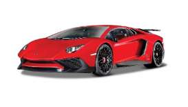 Lamborghini  - Aventador red - 1:24 - Bburago - 21079r - bura21079r | The Diecast Company