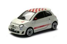 Fiat  - 2008 white/red - 1:43 - Bburago - 30199w - bura30199w | The Diecast Company