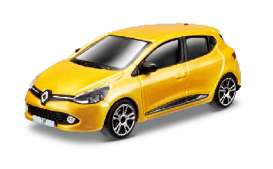 Renault  - 2013 yellow - 1:43 - Bburago - 30248y - bura30248y | The Diecast Company