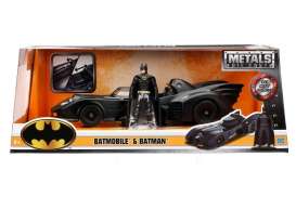 Batman  - Batmobile 1989 1989 black - 1:24 - Jada Toys - 98260 - jada253215002 | The Diecast Company