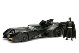 Batman  - Batmobile 1989 1989 black - 1:24 - Jada Toys - 98260 - jada253215002 | The Diecast Company
