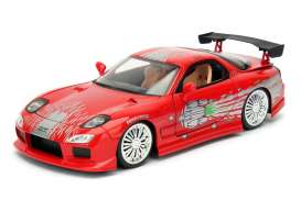 Mazda  - RX7 F&F 1995 red - 1:24 - Jada Toys - 98338 - jada253203033 | The Diecast Company