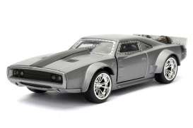 Dodge  - Ice Charger F&F grey - 1:32 - Jada Toys - 98299 - jada98299 | The Diecast Company