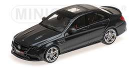 Brabus Mercedes Benz - 2015 black - 1:43 - Minichamps - 437036100 - mc437036100 | The Diecast Company