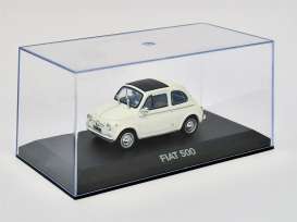 Fiat  - white - 1:43 - Magazine Models - At500w - magAt500w | The Diecast Company