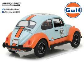 Volkswagen  - Beetle *gulf* gulf blue - 1:18 - GreenLight - 12994 - gl12994 | The Diecast Company