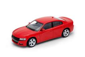Dodge  - 2017 red - 1:24 - Welly - 24079r - welly24079r | The Diecast Company