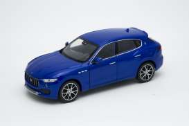 Maserati  - 2017 blue - 1:24 - Welly - 24078b - welly24078b | The Diecast Company