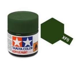 Paint  - Flat Green - Tamiya - XF-5 - tamXF05 | The Diecast Company