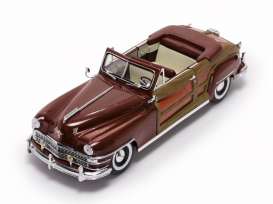 Chrysler  - 1948 costa rica brown - 1:18 - SunStar - 6143 - sun6143 | The Diecast Company