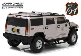 Hummer  - H2 *CSi Miami* 2003 grey - 1:18 - Highway 61 - hwy18006 | The Diecast Company