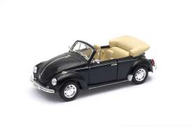 Volkswagen  - 1960 black - 1:24 - Welly - 22091bk - welly22091bk | The Diecast Company