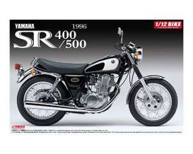 Yamaha  - SR400/500 1996  - 1:12 - Aoshima - 51696 - abk05169 | The Diecast Company