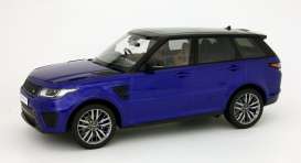 Land Rover  - 2015 estoril blue - 1:18 - Kyosho - 9542BL - kyo9542BL | The Diecast Company