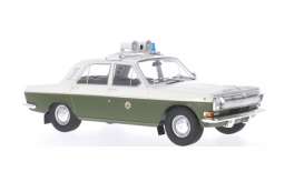 Wolga  - M23 Volks Polizei 1972 green/white - 1:18 - MCG - MCG18015 | The Diecast Company