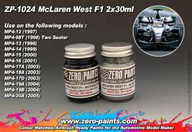 Zero Paints Paint - silver/anthracite - Zero Paints - ZP1024 | The Diecast Company