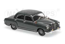Mercedes Benz  - 1955 grey - 1:43 - Maxichamps - 940033100 - mc940033100 | The Diecast Company