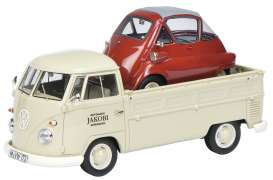 Volkswagen BMW - creme/red - 1:32 - Schuco - 8963 - schuco8963 | The Diecast Company