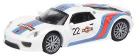 Porsche  - 918 *Martini* white/blue/red - 1:87 - Schuco - 26282 - schuco26282 | The Diecast Company