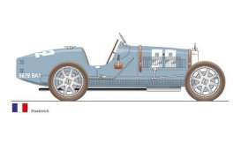 Bugatti  - 1924 blue - 1:18 - CMC - 100-004 - cmc100-004 | The Diecast Company