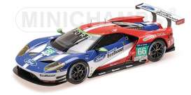 Ford  - 2016 blue/red/white - 1:18 - Minichamps - 155168666 - mc155168666 | The Diecast Company