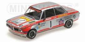 BMW  - 2002 TI #1 1974 pink/silver - 1:18 - Minichamps - 155742601 - mc155742601 | The Diecast Company