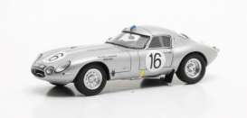 Jaguar  - 1964 silver - 1:43 - Matrix - 41001-082 - MX41001-082 | The Diecast Company