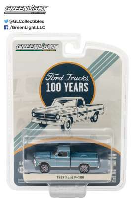 Ford  - F-100 Ford Trucks 1967  - 1:64 - GreenLight - 27920B - gl27920B | The Diecast Company