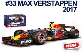 Red Bull Racing   - 2017 blue/red/yellow - 1:43 - Bburago - 38027V - bura38027V | The Diecast Company