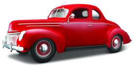 Ford  - 1939 red - 1:18 - Maisto - 31180r - mai31180r | The Diecast Company
