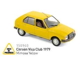 Citroen  - 1979 mimosa yellow - 1:43 - Norev - 150940 - nor150940 | The Diecast Company