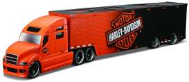 Daimler  - Truck orange/black - 1:43 - Maisto - 11516D - mai11516D | The Diecast Company