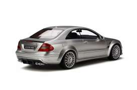 Mercedes Benz  - CLK 63 AMG 2008 silver - 1:18 - OttOmobile Miniatures - otto227 | The Diecast Company