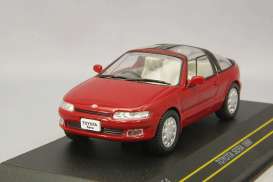 Toyota  - 1990 dark red - 1:43 - First 43 - F43-054 | The Diecast Company