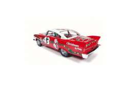 Plymouth  - 1960 red/white - 1:24 - Auto World - 24003 - AW24003 | The Diecast Company