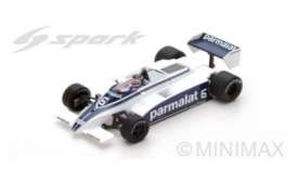 Brabham  - 1980 white/blue - 1:43 - Spark - s4791 - spas4791 | The Diecast Company