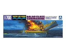 Boats  - US Navy Balao  - 1:700 - Aoshima - 05209 - abk05209 | The Diecast Company