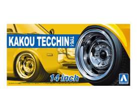 Wheels & tires Rims & tires - 1:24 - Aoshima - 05323 - abk05323 | The Diecast Company