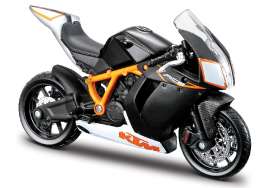 KTM  - 1190 RC8 black - 1:18 - Bburago - 51049 - bura51049 | The Diecast Company