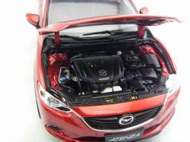 Mazda  - 6 Atenza LHD 2015 red - 1:18 - Faw - faw1004Ar | The Diecast Company