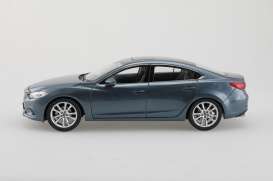 Mazda  - 6 Atenza LHD 2015 blue - 1:18 - Faw - faw1004Bb | The Diecast Company